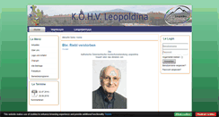 Desktop Screenshot of leopoldina.at